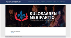 Desktop Screenshot of kulosaarenmeripartio.fi